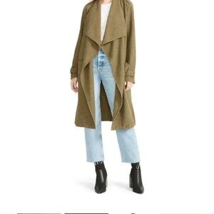 Steve Madden Open Front Trench Coat - XL